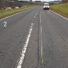 Road surface defect on A7